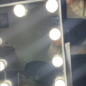 Illuminated Vanity Mirror with Touch Controls